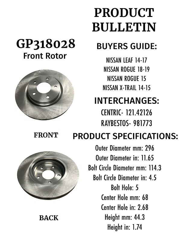 NISSAN LEAF 14-17, NISSAN ROGUE 18-19, NISSAN ROGUE 15, NISSAN X-TRAIL 14-15