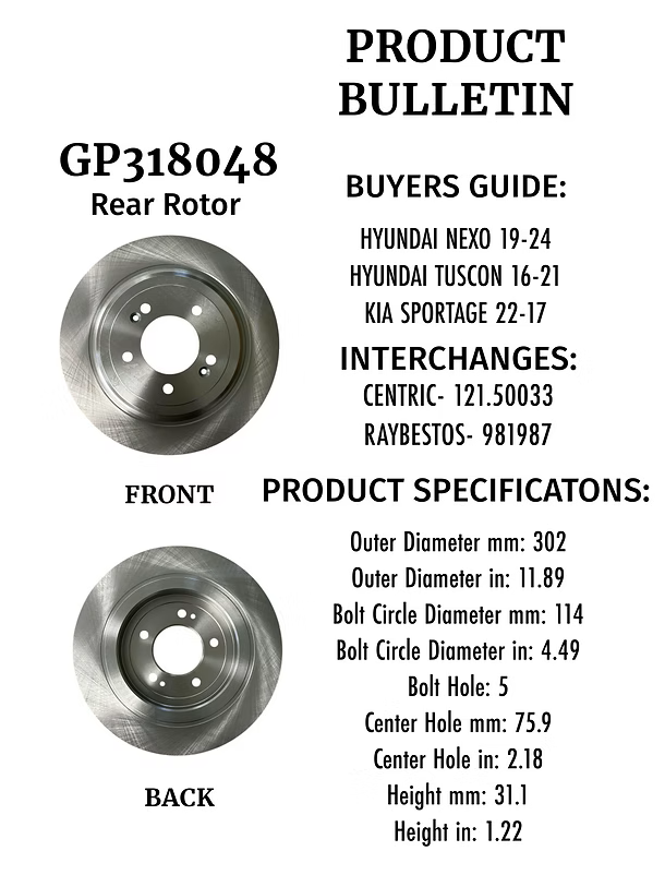 HYUNDAI NEXO 19-24,HYUNDAI TUSCON 16-21, KIA SPORTAGE 22-17